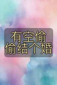 有空偷偷结个婚封面